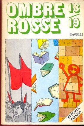 OMBRE ROSSE magazine side cover Issue 18/19 January 1977