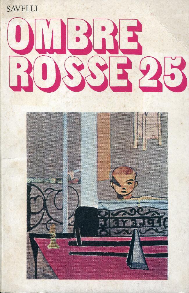 OMBRE ROSSE magazine side cover Issue 25  June 1978