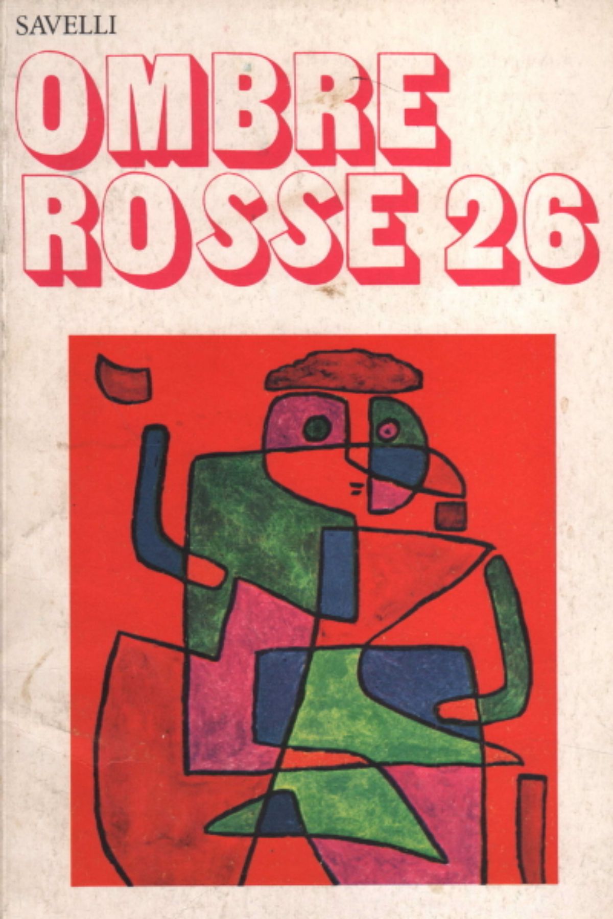 OMBRE ROSSE magazine side cover Issue 26  December 1978