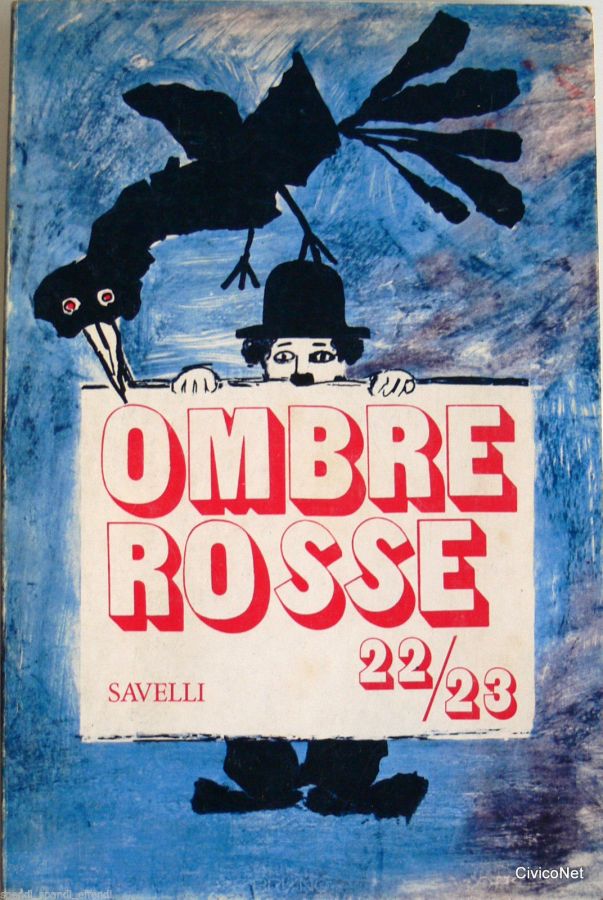 OMBRE ROSSE magazine side cover Issue 22/3 December 1977