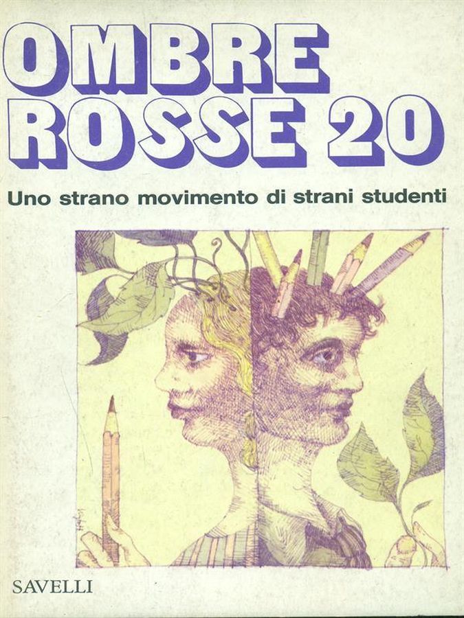 OMBRE ROSSE magazine side cover Issue 20  March 1977