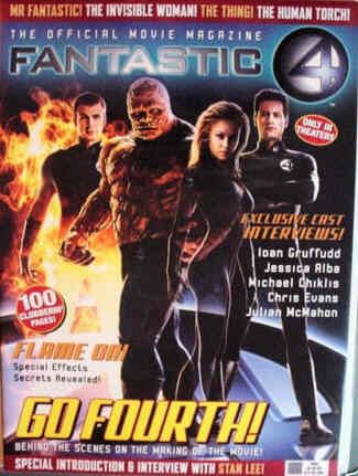 OFFICIAL MOVIE MAGAZINES magazine side cover  2005