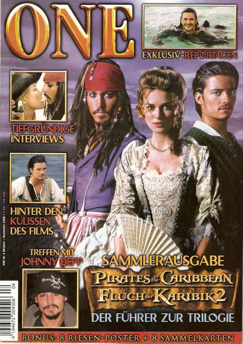 ONE (De) magazine cover Issue 4 October/November 2006