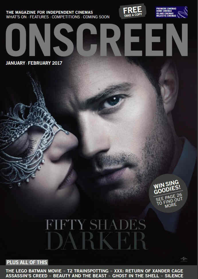 ONSCREEN magazine cover January/February 2017
