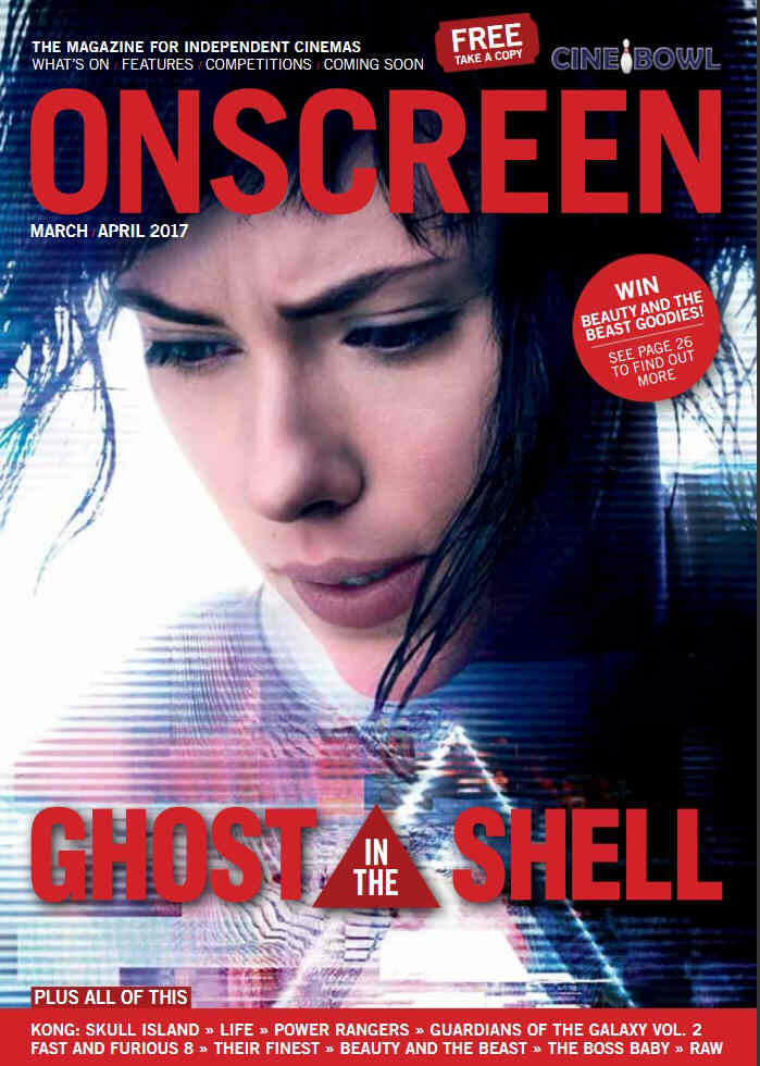 ONSCREEN magazine cover March/April 2017