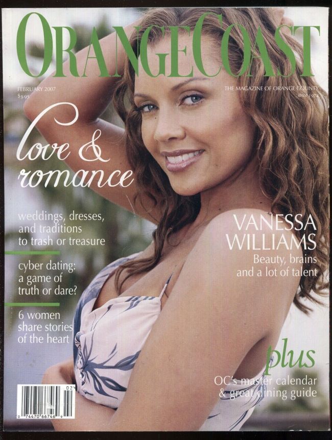 ORANGE COAST magazine side cover  February 2007