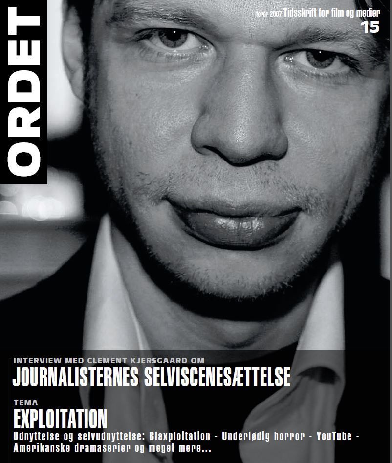 ORDET magazine side cover Issue 15 Spring 2007
