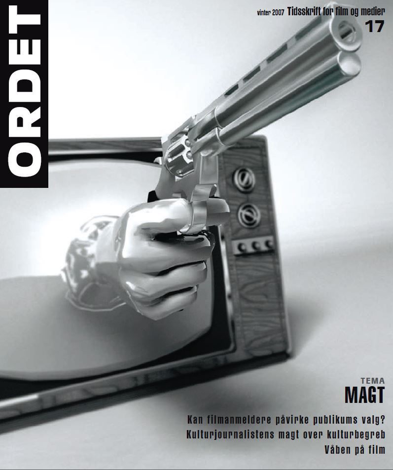 ORDET magazine side cover Issue 17 Winter 2007