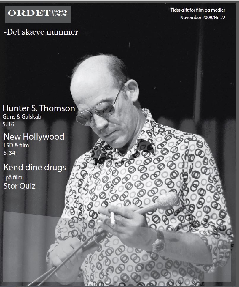 ORDET magazine side cover Issue 22 November 2009