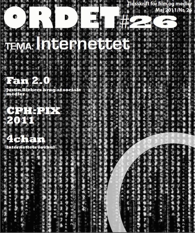 ORDET magazine side cover Issue 26 May 2011