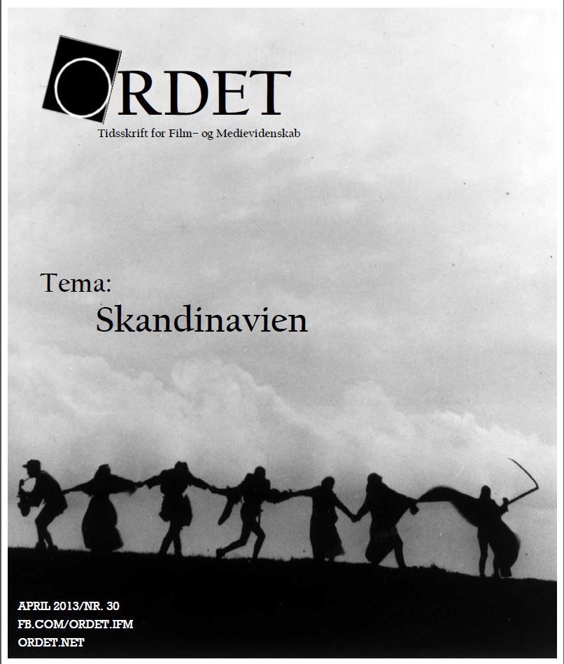 ORDET magazine side cover Issue 30 April 2013