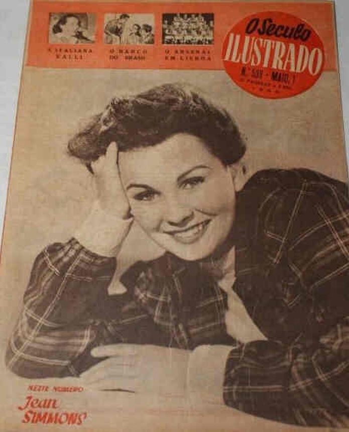 O SECULO ILUSTRADO magazine side cover Issue 539 1 May 1948