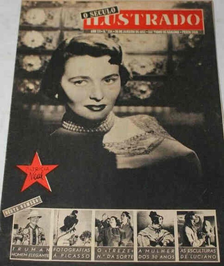 O SECULO ILUSTRADO magazine side cover Issue 734 26 January 1952