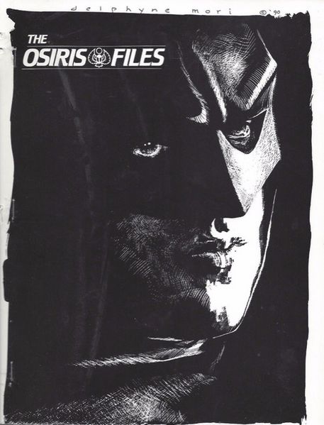 OSIRIS FILES magazine side cover Issue 4 May 1990