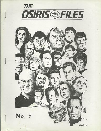 OSIRIS FILES magazine side cover Issue 7 May 1993