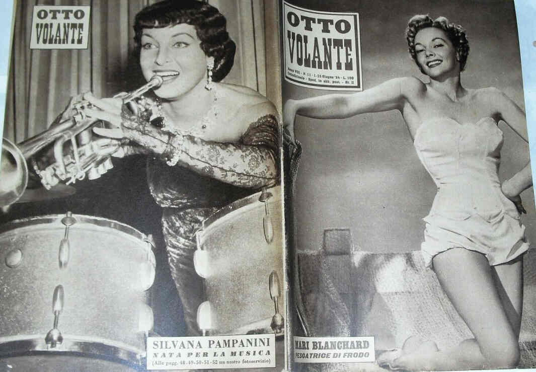 OTTO VOLANTE magazine side cover Issue 11 June 1954