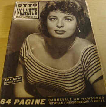 OTTO VOLANTE magazine side cover Issue 5 March 1953