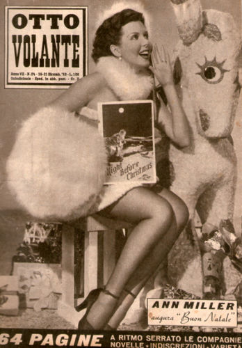 OTTO VOLANTE magazine side cover Issue 24 19 December 1953