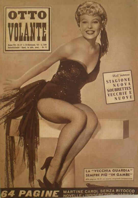 OTTO VOLANTE magazine side cover Issue 17 1 September 1953