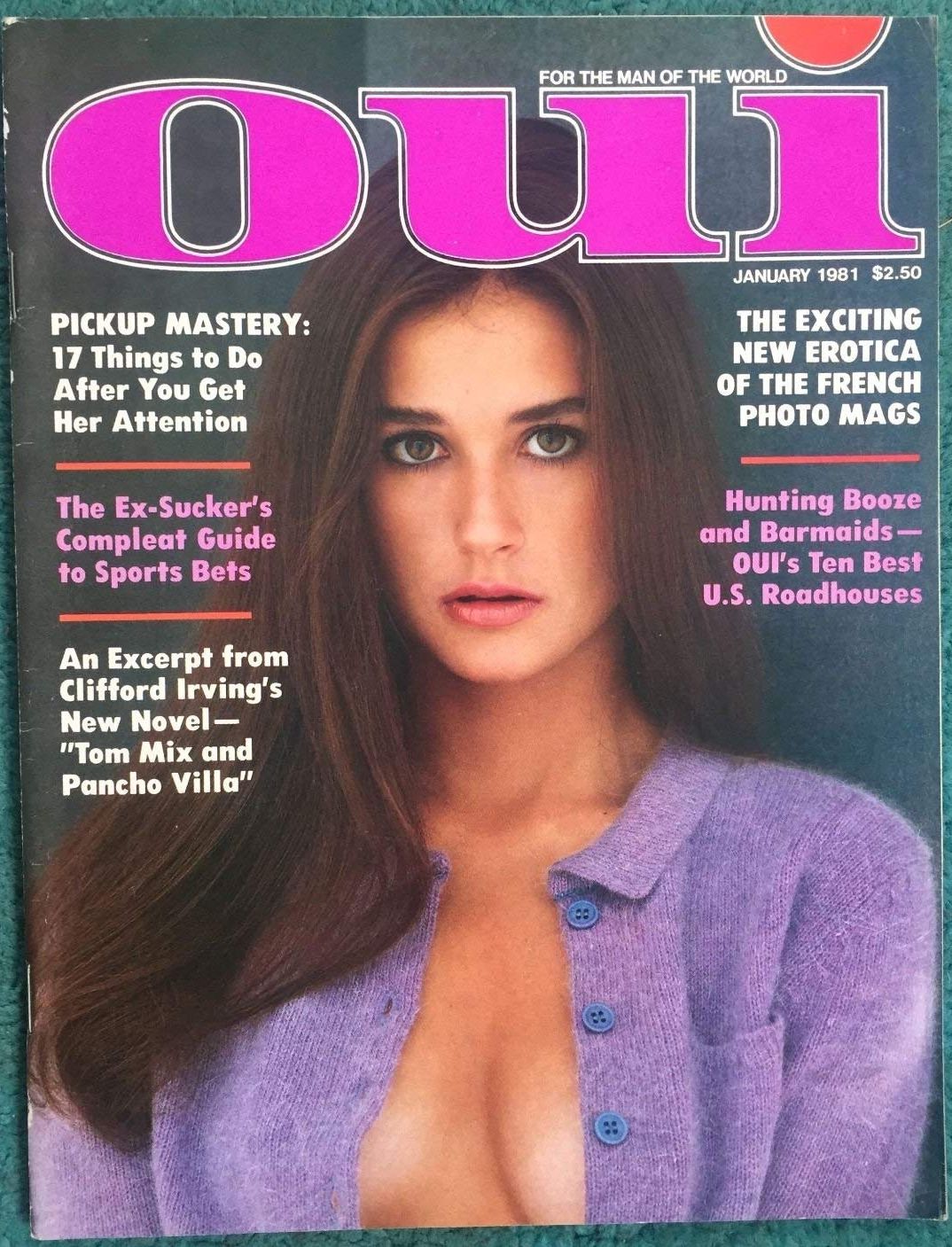 Demi Moore Oui Magazine January 1981