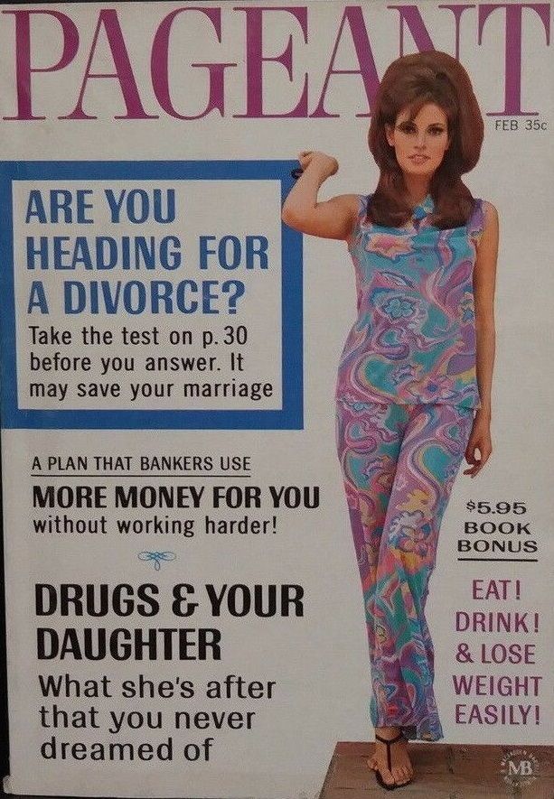 PAGEANT magazine cover  February 1967