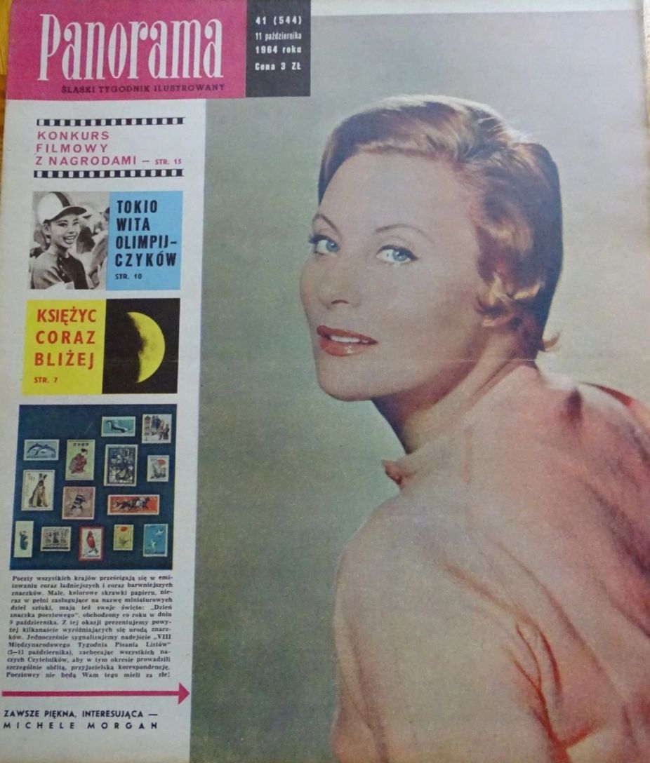 PANORAMA POLAND magazine side cover 11 October 1964