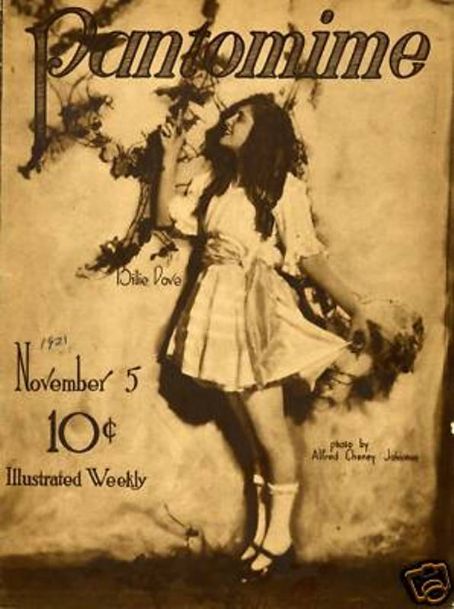 PANTOMIME magazine cover 5 November 1921