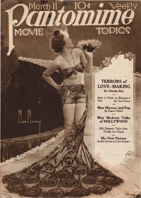 PANTOMIME magazine cover  Vol 2 # 9 11 March 1922