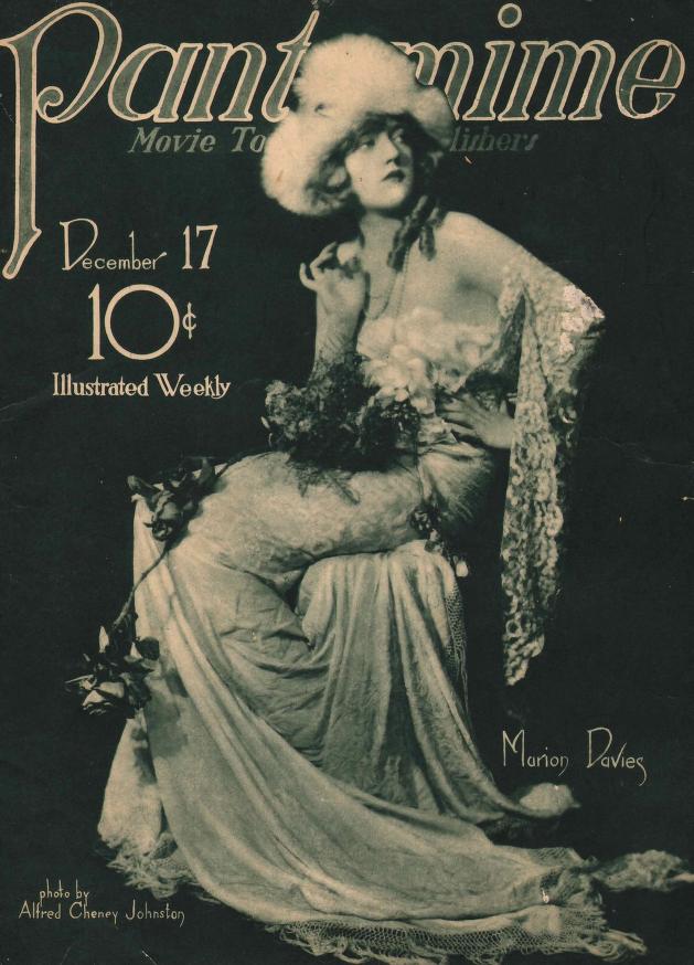 PANTOMIME magazine cover 17 December 1921