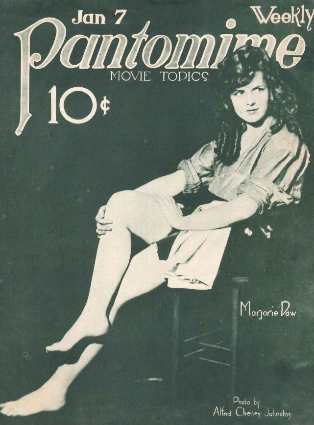 PANTOMIME magazine cover  Vol 2 # 1 7 January 1922