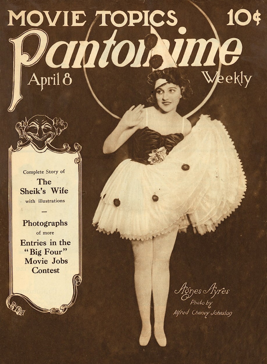 PANTOMIME magazine cover  Vol 2 # 13 8 April 1922