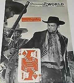 PARAMOUNT WORLD magazine side cover May 1959