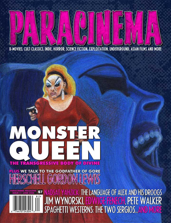 PARACINEMA magazine side cover Issue 3 Summer 2008