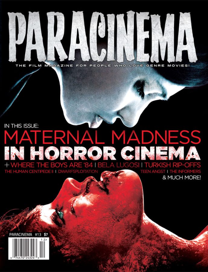 PARACINEMA magazine side cover Issue 13 September/October/November 2011