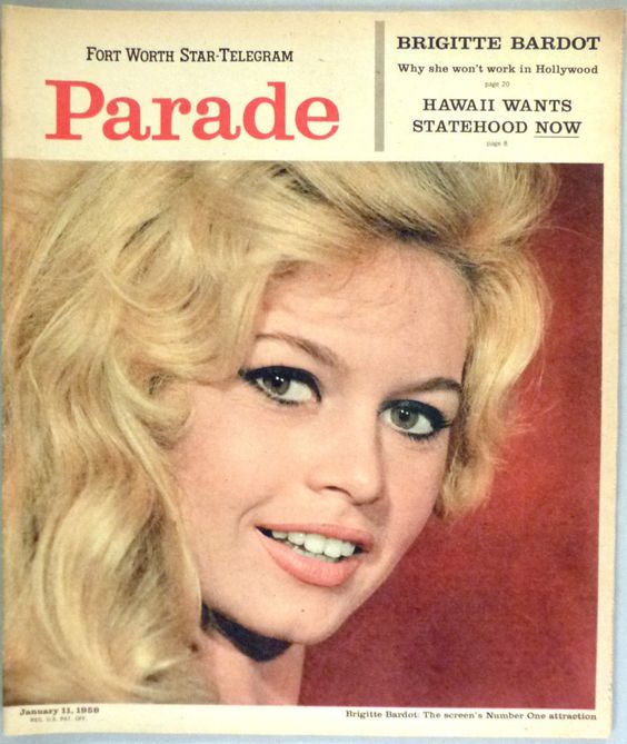 PARADE (USA) magazine cover 11 January 1959