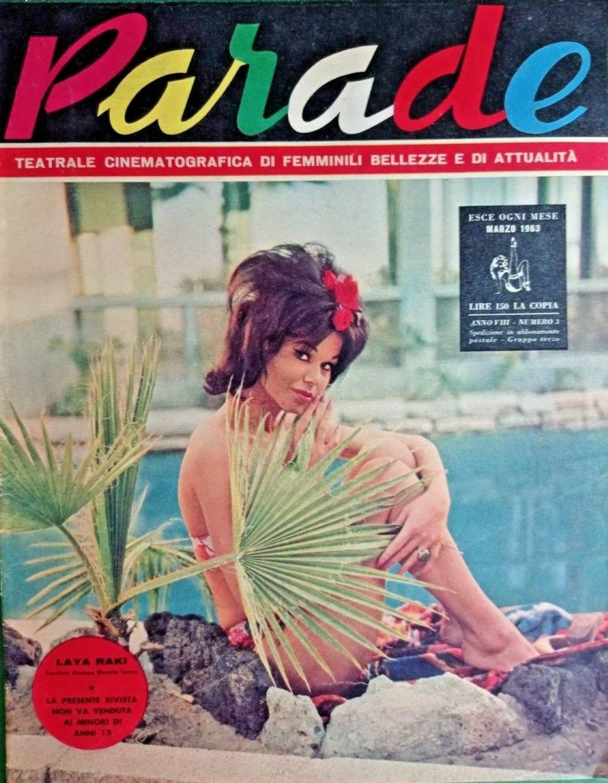 PARADE magazine cover  March 1963