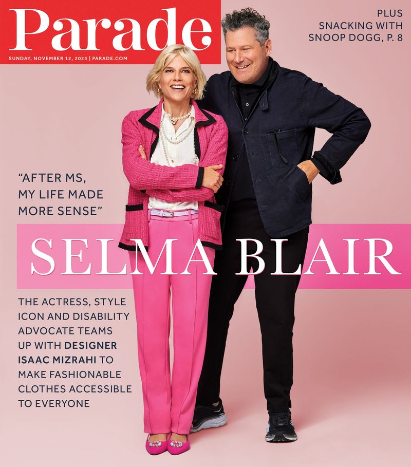 PARADE (USA) magazine side cover 12 November 2023