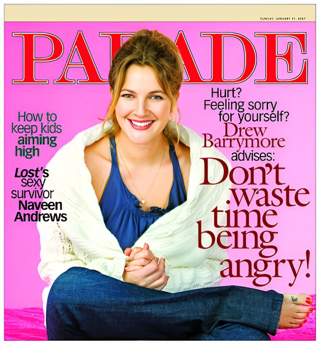 PARADE (USA) magazine side cover 21 January 2007