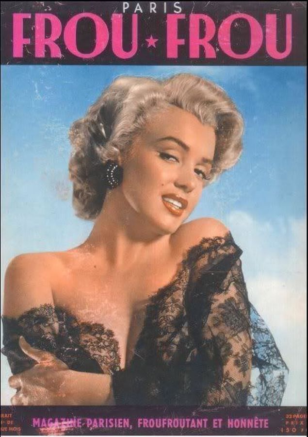PARIS FROU FROU magazine cover Issue 1  1953