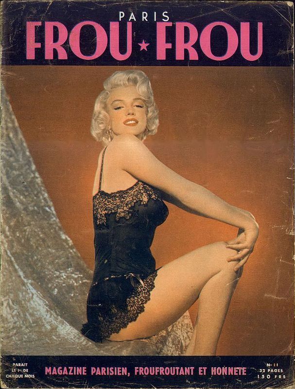 PARIS FROU FROU magazine cover Issue 11  1954
