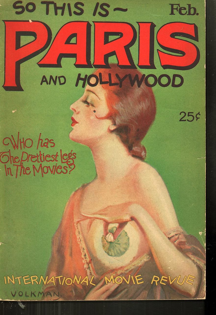 SO THIS IS PARIS magazine cover  Vol 1 # 11 February 1926