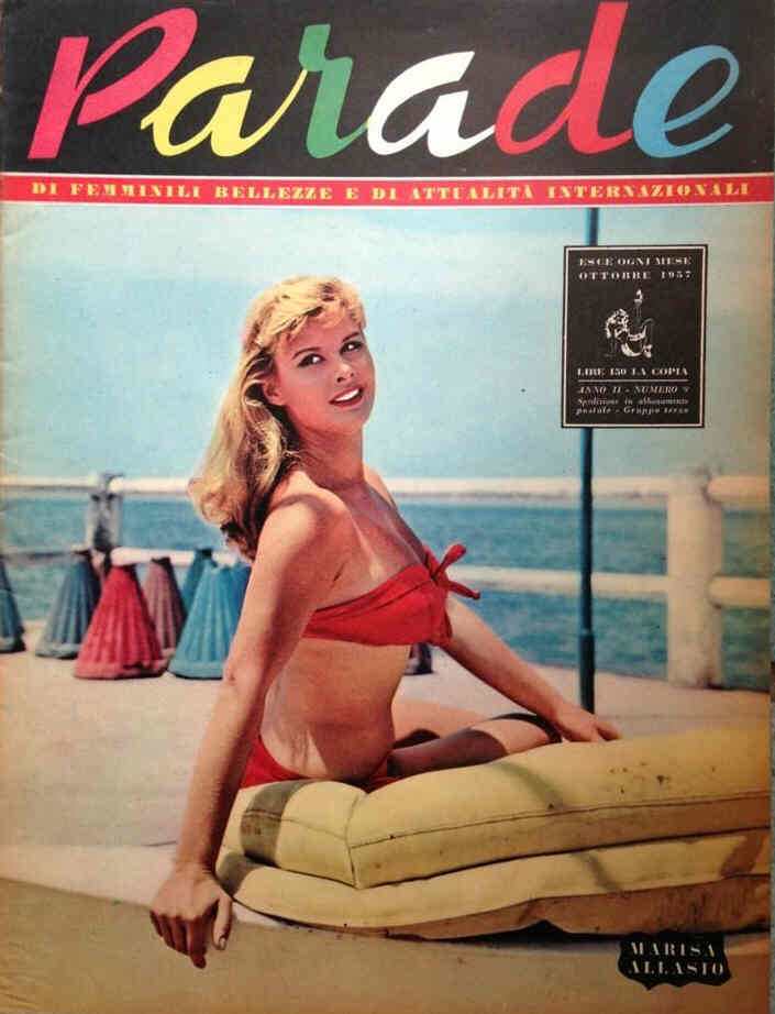 PARADE magazine cover October 1957