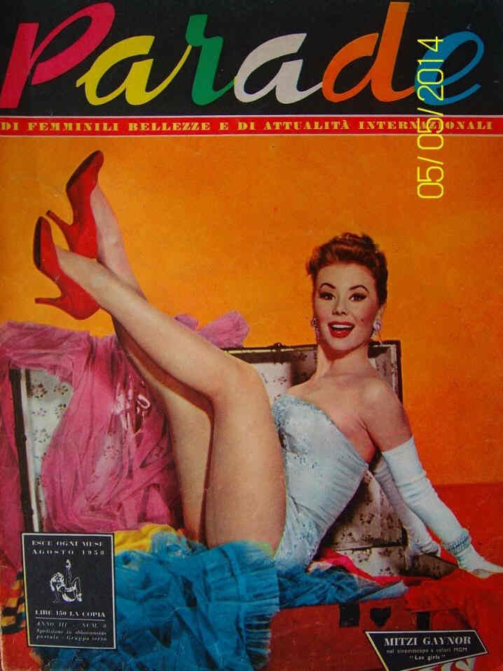PARADE magazine cover August 1958