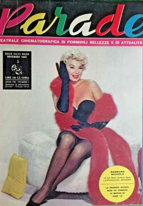 PARADE magazine cover November 1962