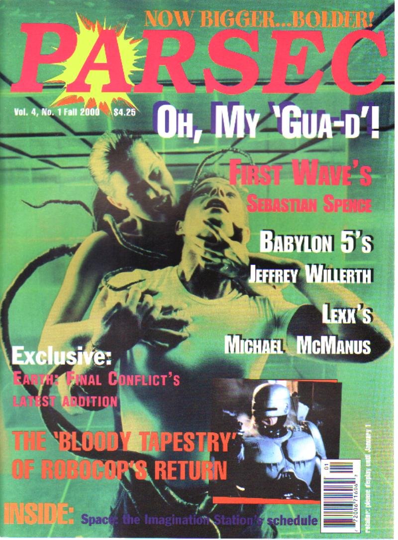 PARSEC magazine cover  Vol 4 No  1 Fall 2000