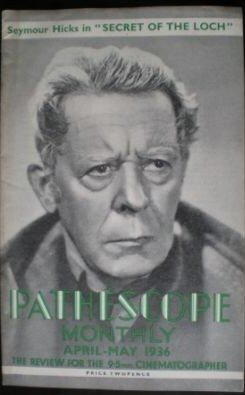 PATHESCOPE MONTHLY magazine cover  May 1936