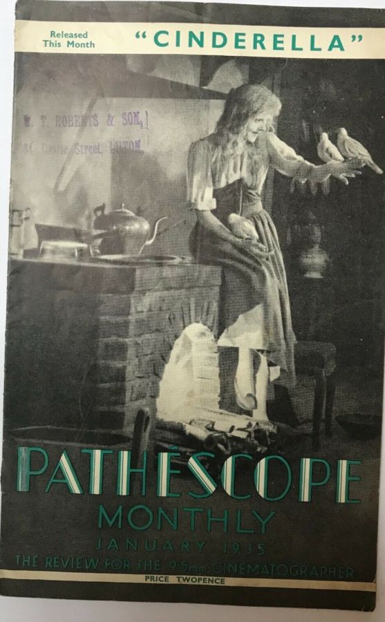 PATHESCOPE MONTHLY magazine cover  January 1935