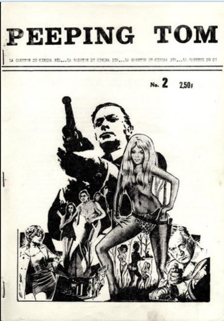 PEEPING TOM (70s) magazine cover Issue 2 December 1971