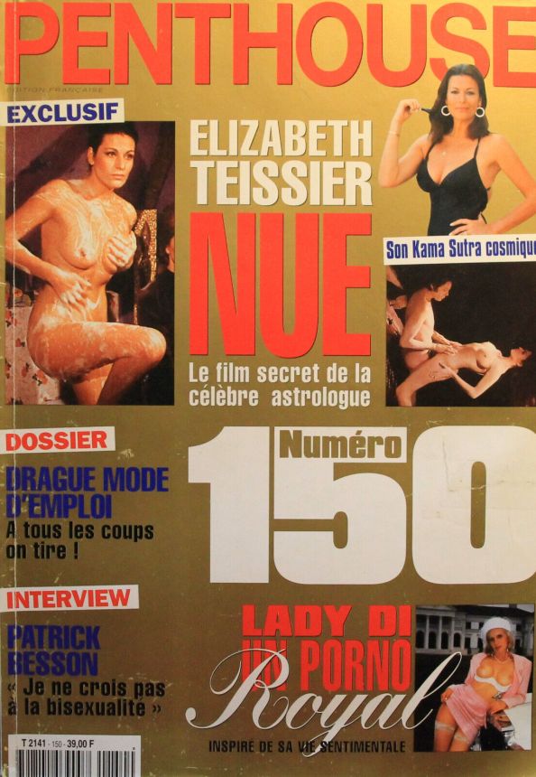 PENTHOUSE (FR) magazine side cover Issue 150   1997