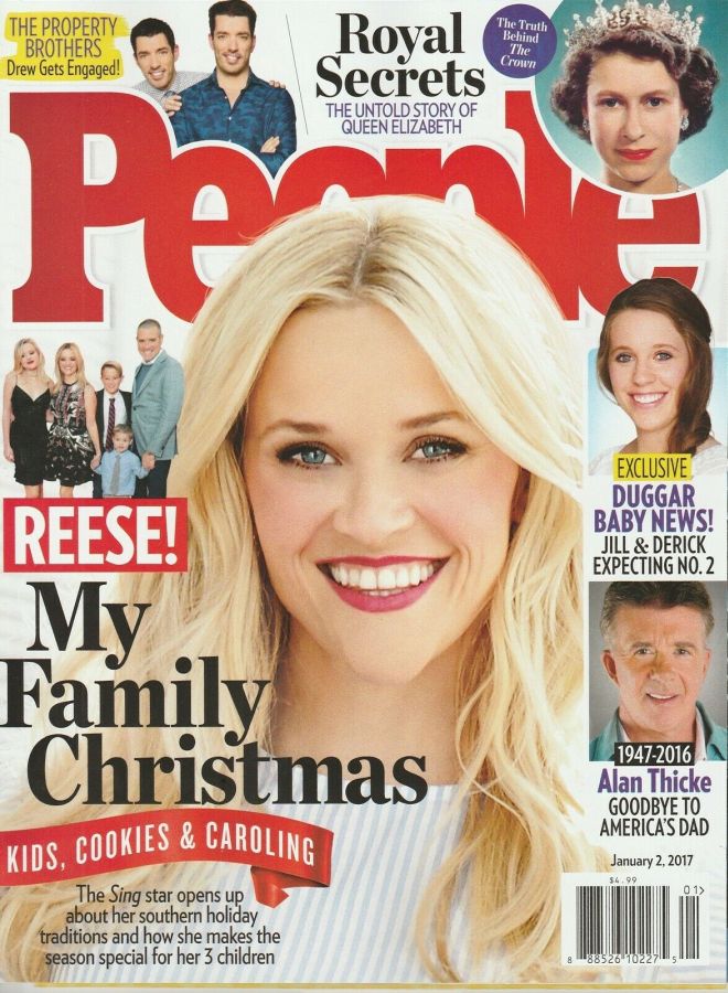 PEOPLE magazine cover 2 January 2017